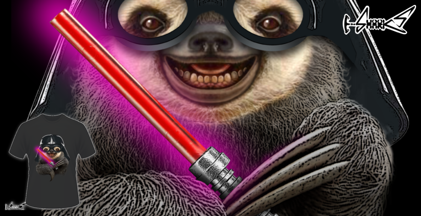 Darth Sloth T-shirts - Designed by: ADAM LAWLESS