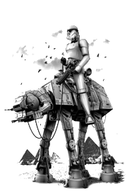 STORMTROOPER RIDING ATAT