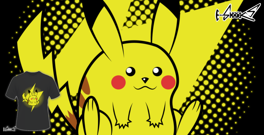 Pikachu T-shirts - Designed by: Vic Neko