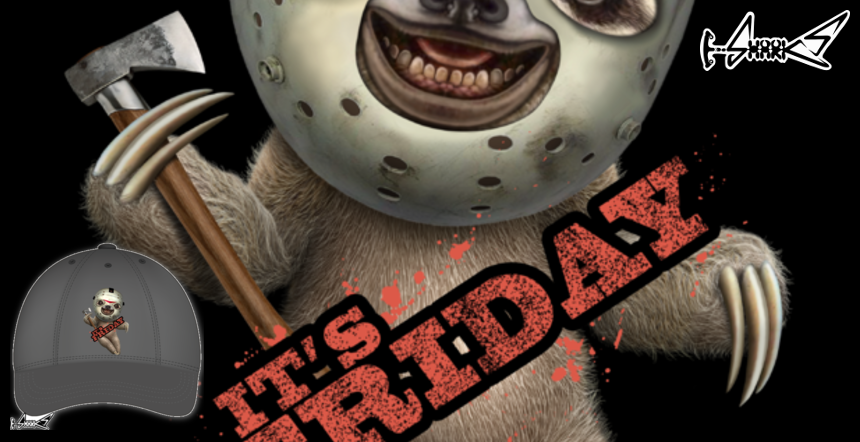 IT IS FRIDAY SLOTH Hats - Designed by: ADAM LAWLESS