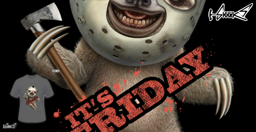 IT IS FRIDAY SLOTH Kids Products - Designed by: ADAM LAWLESS